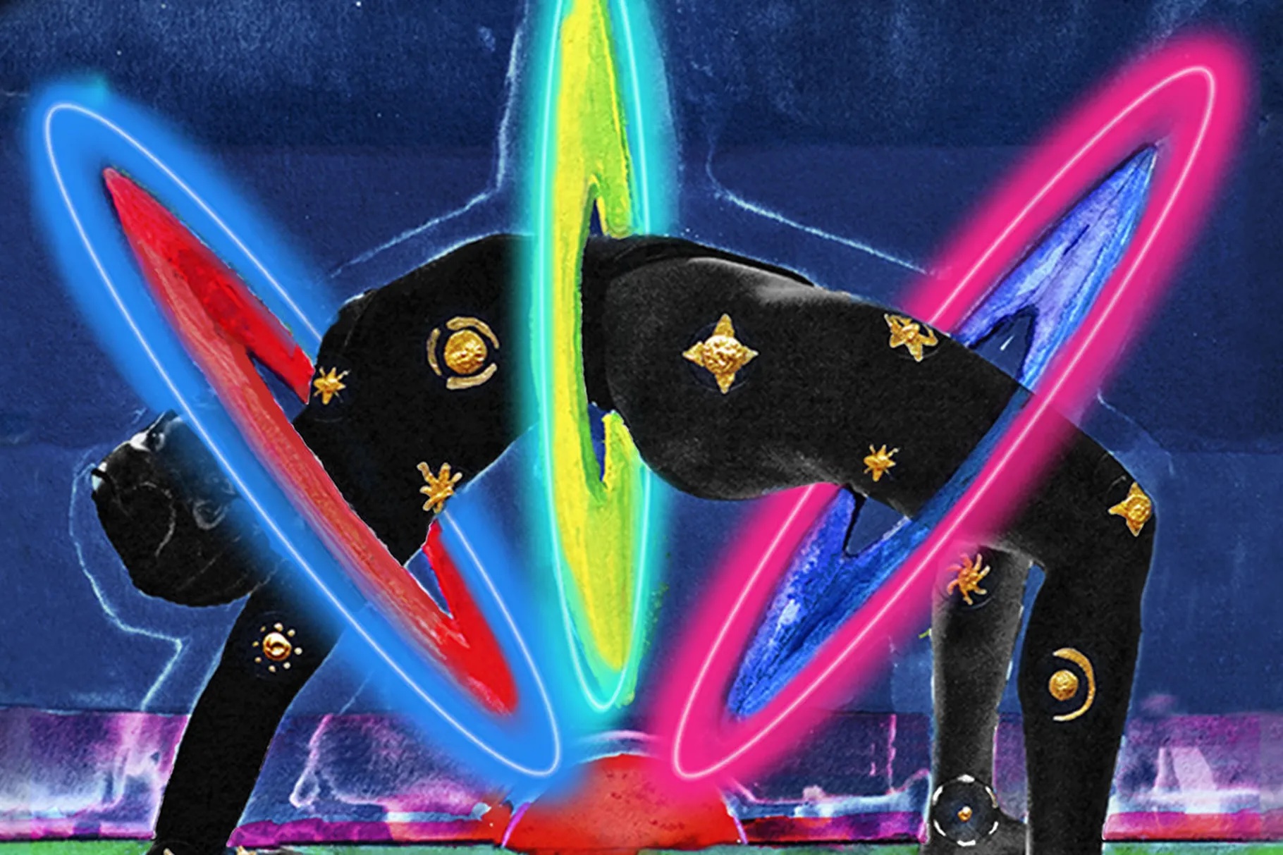 Lion Babe Rainbow Child Cover