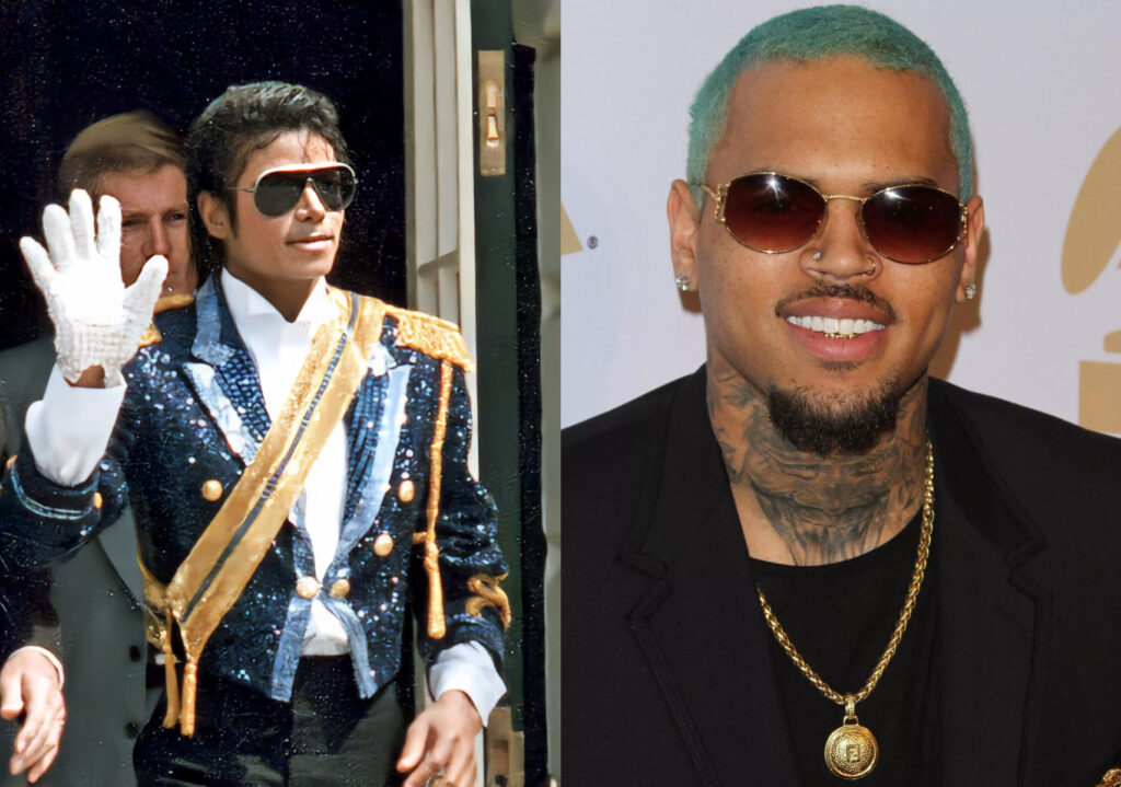 Michael Jackson Chris Brown
