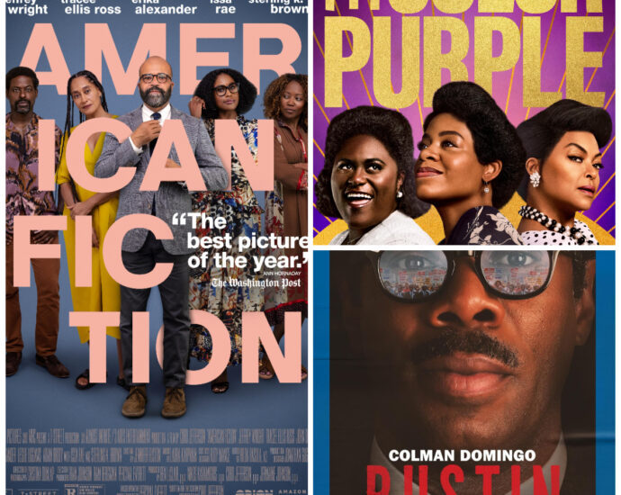 American Fiction The Color Purple Rustin