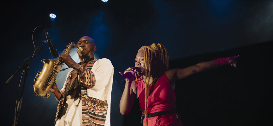 Seun Kuti and Sampa the Great credit: Antonella Spoto and Pritt Siimon