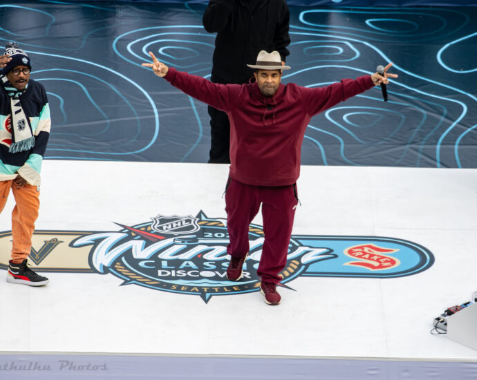 Sir Mix-A-Lot NHL Winter Classic Golden Knights at Seattle, Washington Jan. 1, 2024