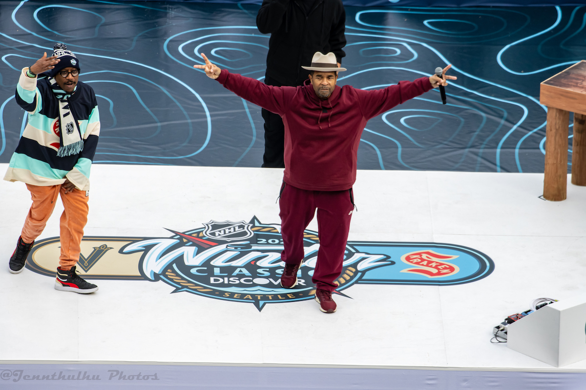 Sir Mix-A-Lot NHL Winter Classic Golden Knights at Seattle, Washington Jan. 1, 2024